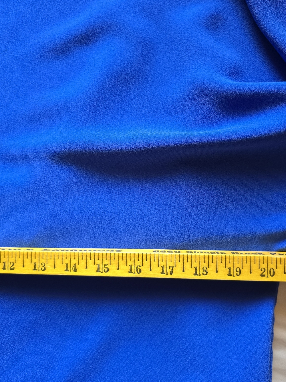 Trina Turk Royal Blue Dress Size Medium Sample - Picture 6 of 10